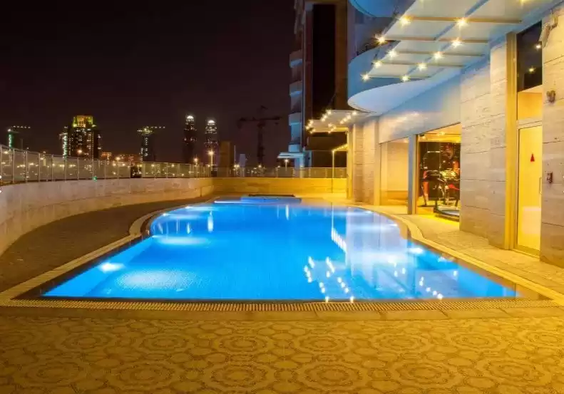Residencial Listo Propiedad 2 + habitaciones de servicio S / F Apartamento  alquiler en al-sad , Doha #9266 - 1  image 